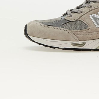 New Balance 991 Grey/ White/ Silver 8