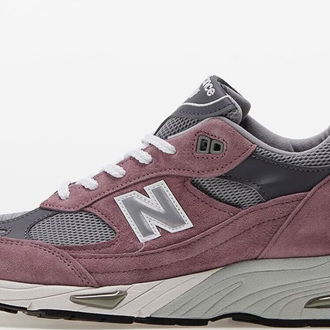 New Balance 991 Pink/ Grey 5