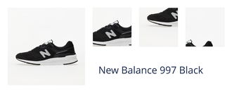 New Balance 997 Black 1