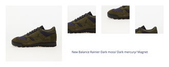 New Balance Rainier Dark moss/ Dark mercury/ Magnet 1