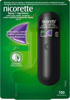 Nicorette Spray 1mg/dávka 150 ks