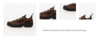 Nike ACG Air Mada Bison/ Black-Hyper Crimson-Total Orange 1