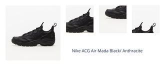 Nike ACG Air Mada Black/ Anthracite 1