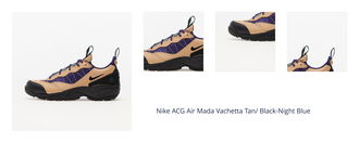 Nike ACG Air Mada Vachetta Tan/ Black-Night Blue 1