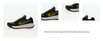 Nike ACG Lowcate Cargo Khaki/ Moss-Black-Bright Cactus 1