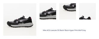 Nike ACG Lowcate SE Black/ Black-Hyper Pink-Wolf Grey 1