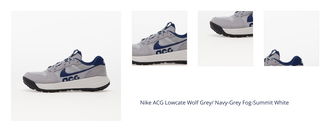 Nike ACG Lowcate Wolf Grey/ Navy-Grey Fog-Summit White 1