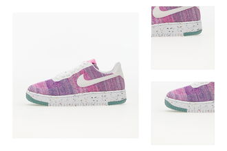 Nike Air Force 1 Crater Flyknit Fuschia Glow/ White - Pink Blast 3