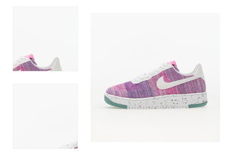 Nike Air Force 1 Crater Flyknit Fuschia Glow/ White - Pink Blast 4