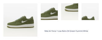 Nike Air Force 1 Low Retro Oil Green/ Summit White 1