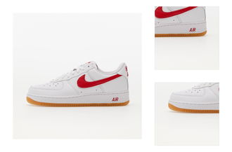 Nike Air Force 1 Low Retro White/ University Red-Gum Yellow 3