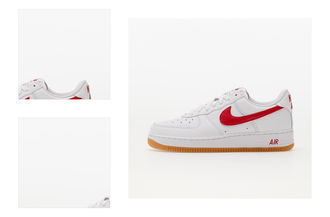 Nike Air Force 1 Low Retro White/ University Red-Gum Yellow 4