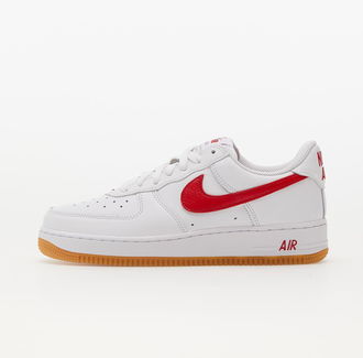 Nike Air Force 1 Low Retro White/ University Red-Gum Yellow