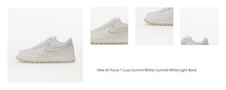 Nike Air Force 1 Luxe Summit White/ Summit White-Light Bone 1