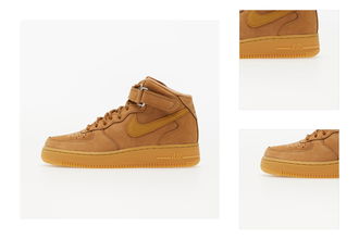 Nike Air Force 1 Mid '07 Flax/ Wheat-Gum Light Brown-Black 3