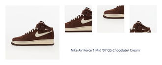 Nike Air Force 1 Mid '07 QS Chocolate/ Cream 1