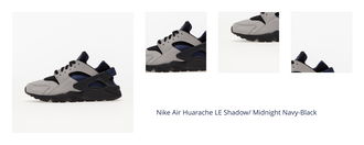 Nike Air Huarache LE Shadow/ Midnight Navy-Black 1