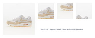 Nike Air Max 1 Premium Essential Summit White/ Sanddrift-Phantom 1