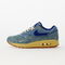 Nike Air Max 1 Premium Mineral Slate/ Deep Royal Blue-Lemon Wash