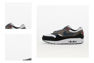 Nike Air Max 1 Premium White/ Slate Blue-Black-Soft Grey 4