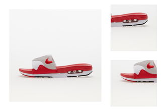 Nike Air Max 1 White/ University Red-Black 3