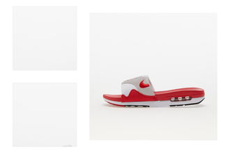 Nike Air Max 1 White/ University Red-Black 4