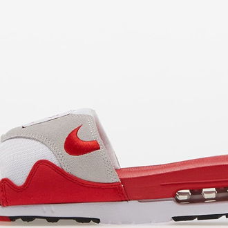 Nike Air Max 1 White/ University Red-Black 5