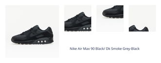 Nike Air Max 90 Black/ Dk Smoke Grey-Black 1