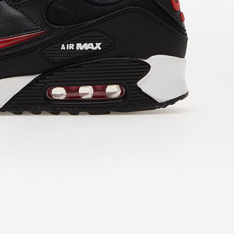 Nike Air Max 90 Black/ University Red-White 9