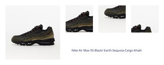 Nike Air Max 95 Black/ Earth-Sequoia-Cargo Khaki 1