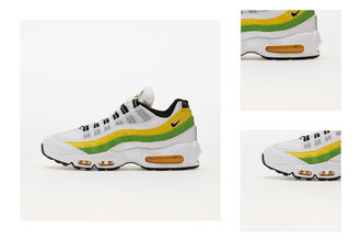 Nike Air Max 95 Essential White/ Black-Green Apple-Tour Yellow 3