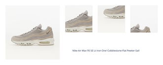 Nike Air Max 95 SE Lt Iron Ore/ Cobblestone-Flat Pewter-Sail 1