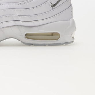 Nike Air Max 95 White/ Metallic Silver-Summit White-Sail 9