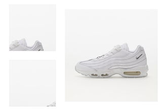 Nike Air Max 95 White/ Metallic Silver-Summit White-Sail 4