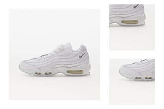 Nike Air Max 95 White/ Metallic Silver-Summit White-Sail 3