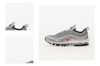 Nike Air Max 97 OG Metallic Silver/ University Red-Black 4