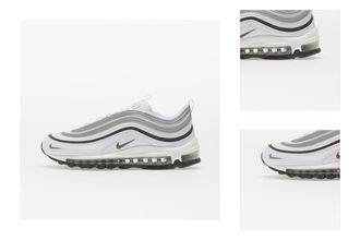 Nike Air Max 97 White/ Mtlc Dark Grey-Metallic Silver 3