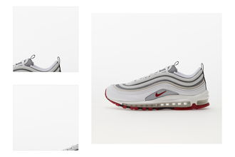 Nike Air Max 97 White/ Varsity Red-Particle Grey 4