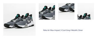 Nike Air Max Impact 3 Cool Grey/ Metallic Silver 1