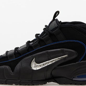 Nike Air Max Penny Black/ Metallic Silver-Varsity Royal 5