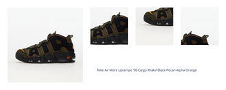 Nike Air More Uptempo '96 Cargo Khaki/ Black-Pecan-Alpha Orange 1