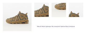 Nike Air More Uptempo '96 Limestone/ Valerian Blue-Limestone 1