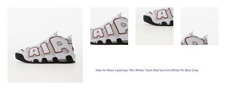 Nike Air More Uptempo '96n White/ Team Red-Summit White-Tm Best Grey 1