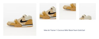 Nike Air Trainer 1 Coconut Milk/ Black-Team Gold-Sail 1