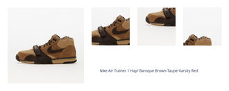 Nike Air Trainer 1 Hay/ Baroque Brown-Taupe-Varsity Red 1