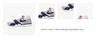 Nike Air Trainer 1 White/ Midnight Navy-Medium Grey 1