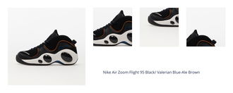 Nike Air Zoom Flight 95 Black/ Valerian Blue-Ale Brown 1