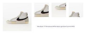 Nike Blazer '77 Remastered White/ Black-Light Bone-Summit White 1