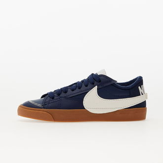 Nike Blazer Low '77 Jumbo Midnight Navy/ Sail-Gum Med Brown 2