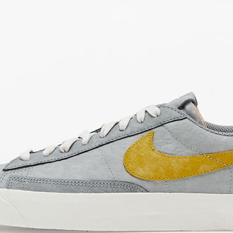 Nike Blazer Low '77 Lt Smoke Grey/ Dark Citron-Green Abyss 5